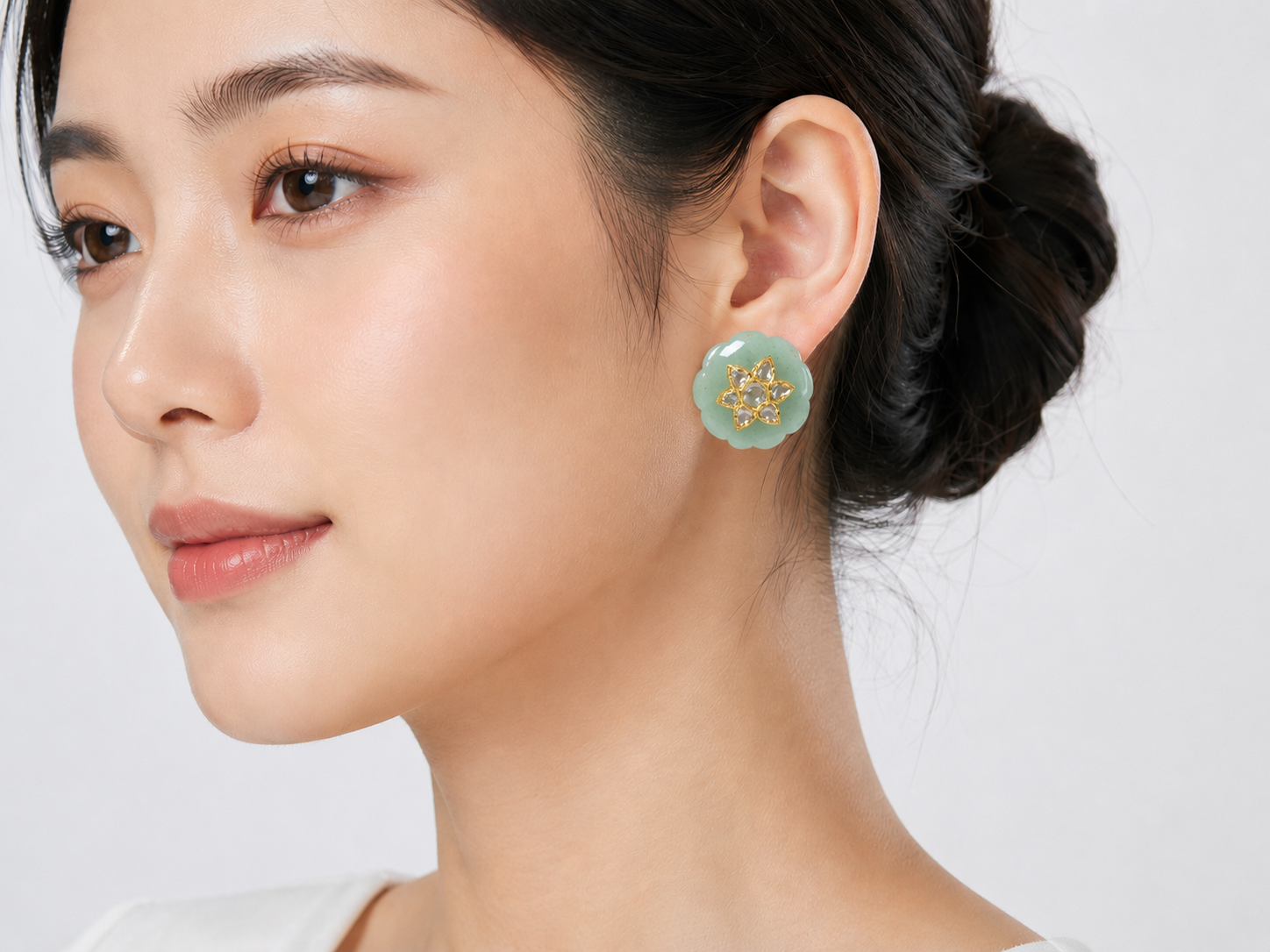 Vanya Jade Studs