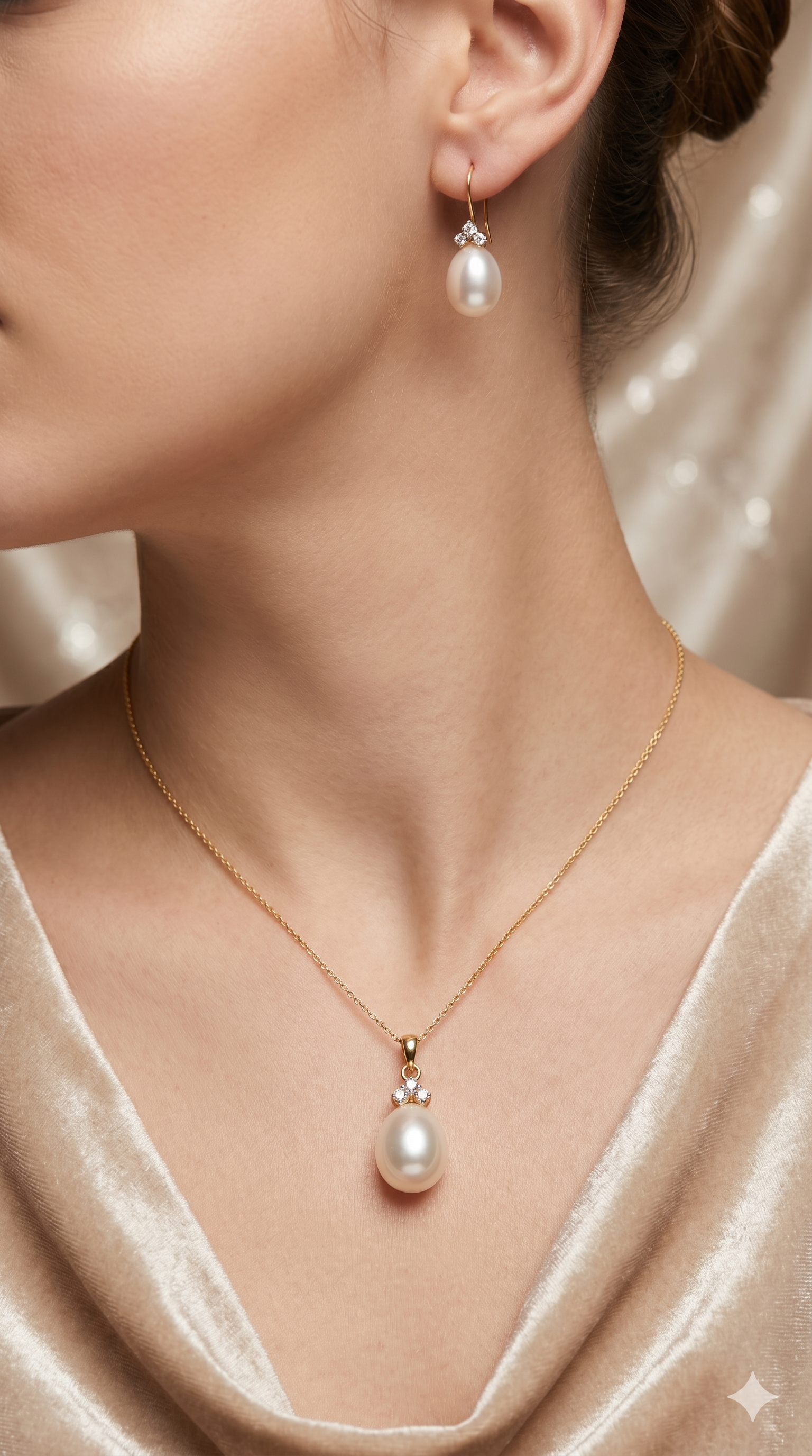 Amara Freshwater Pearl Earring