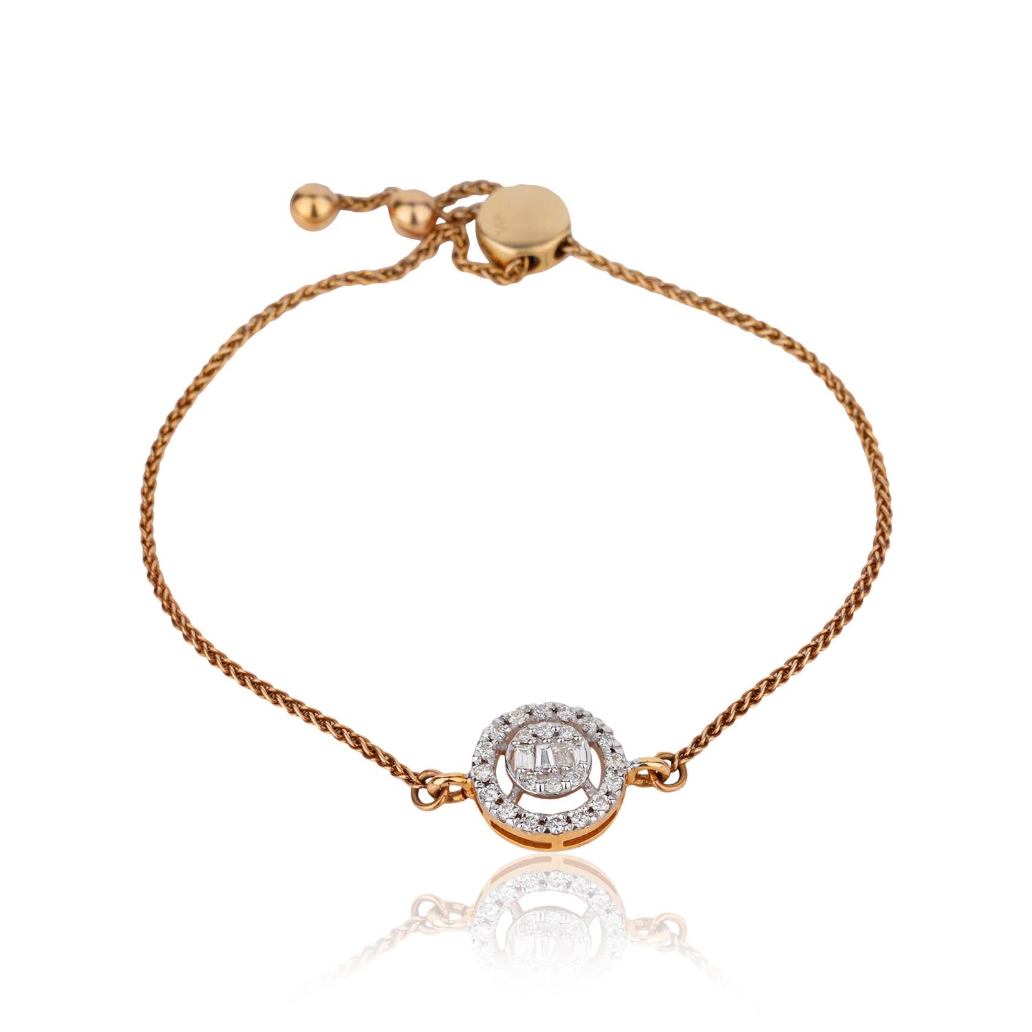Composite Diamond Tennis Bracelet