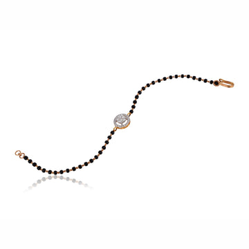 Celestial Diamond Mangalsutra Bracelet