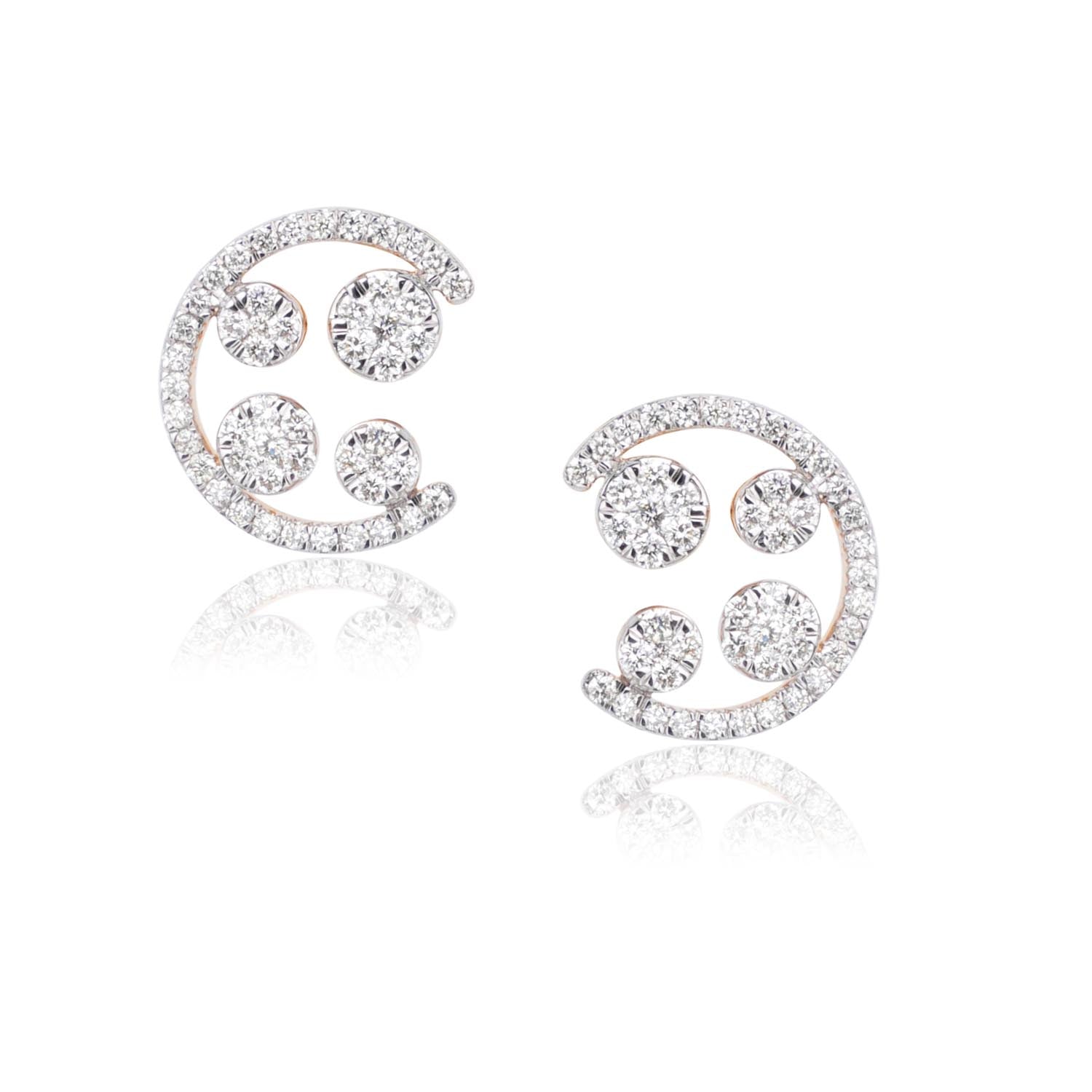 Orbit Diamond Studs