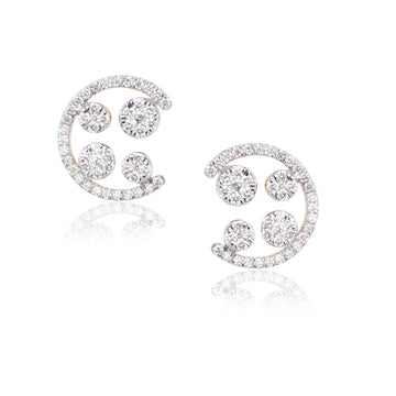 Orbit Diamond Studs