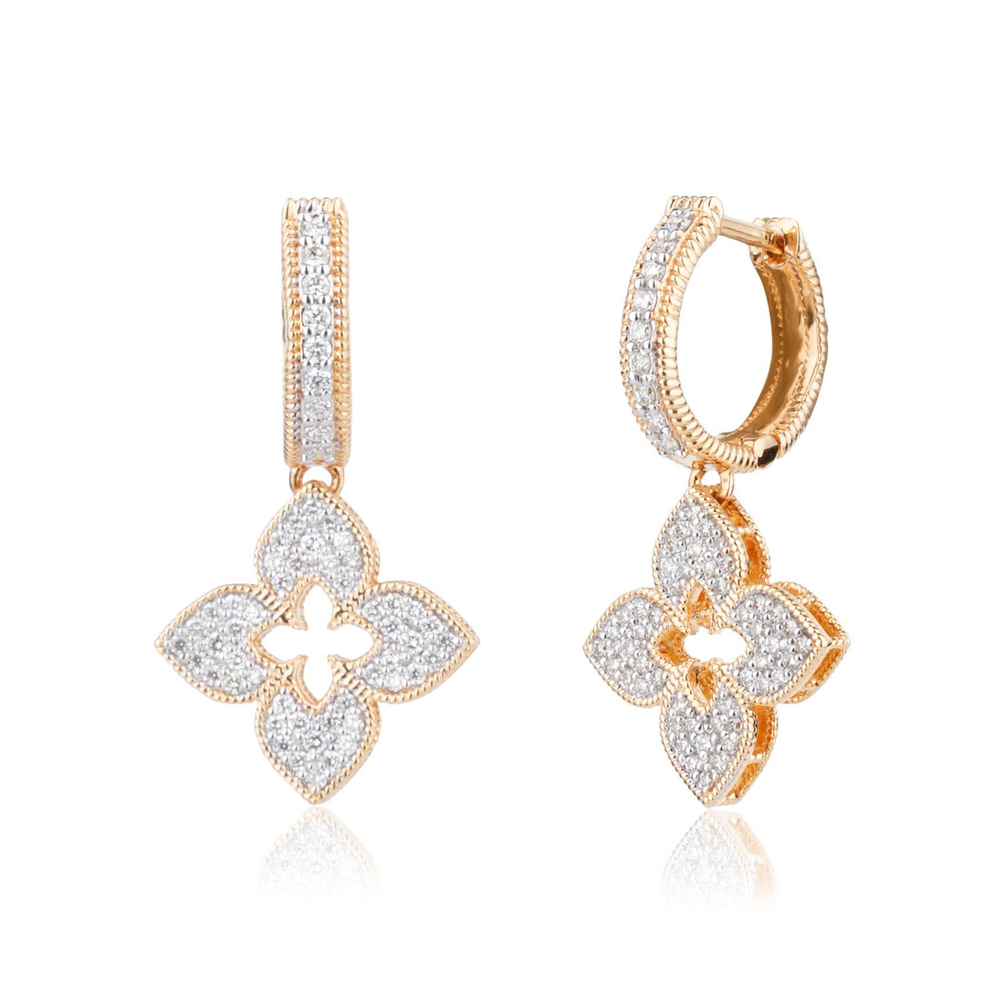 Clover Drop Earrings