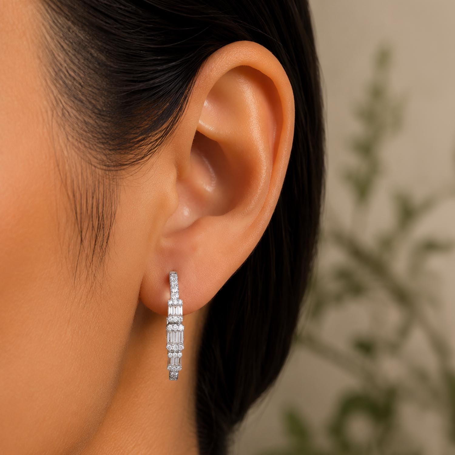 Diamond Baali Earrings