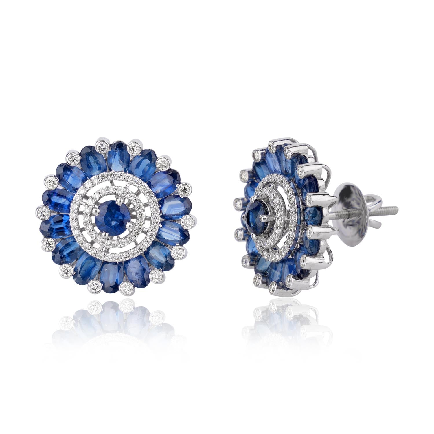 Azure Bloom Studs