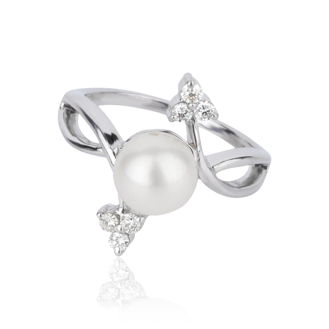 Celeste Pearl Diamond Ring