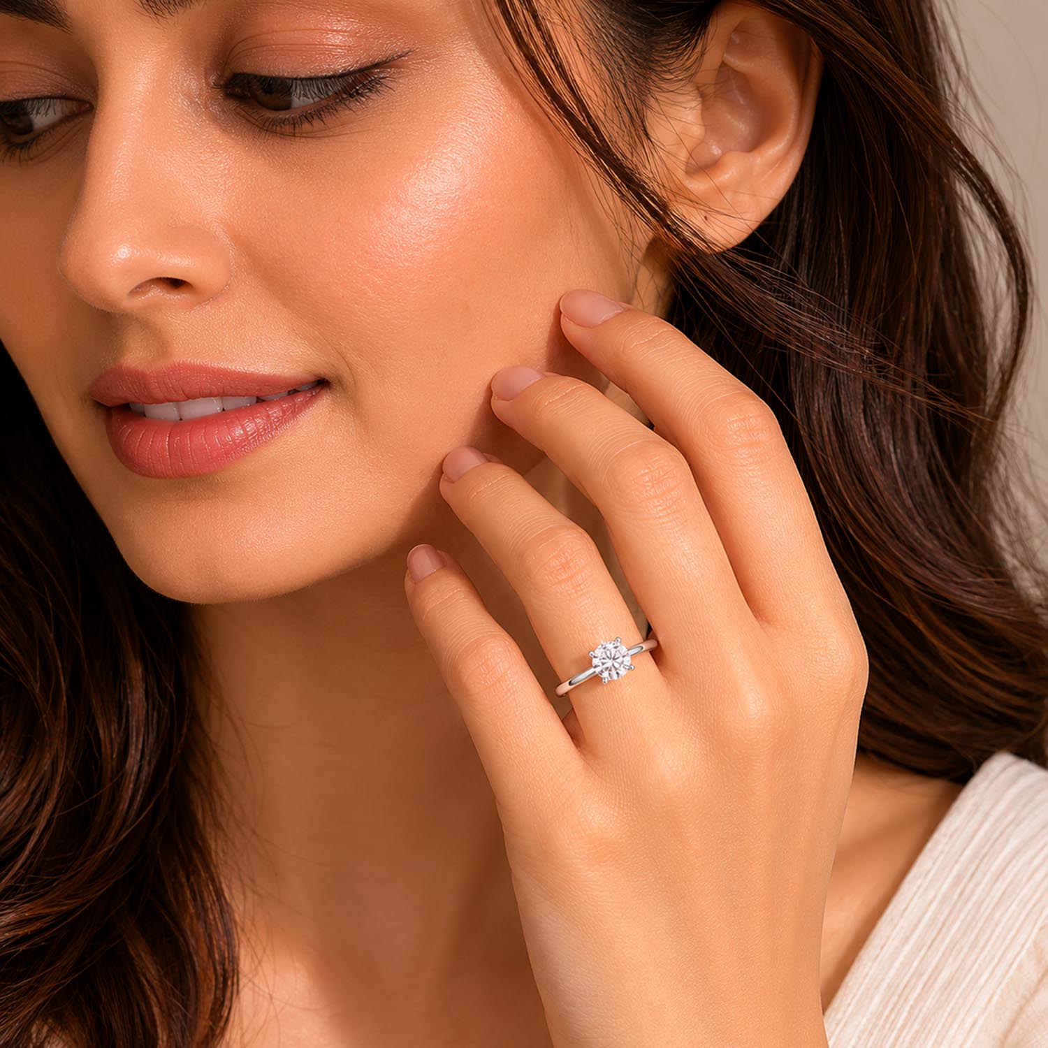 Classic Solitaire Diamond Ring