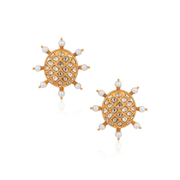 Noor Polki Studs