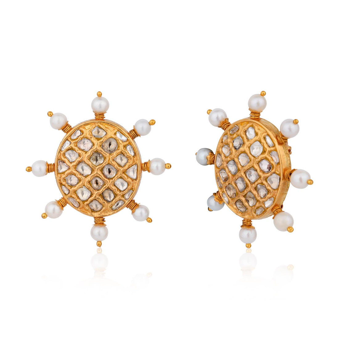 Noor Polki Studs