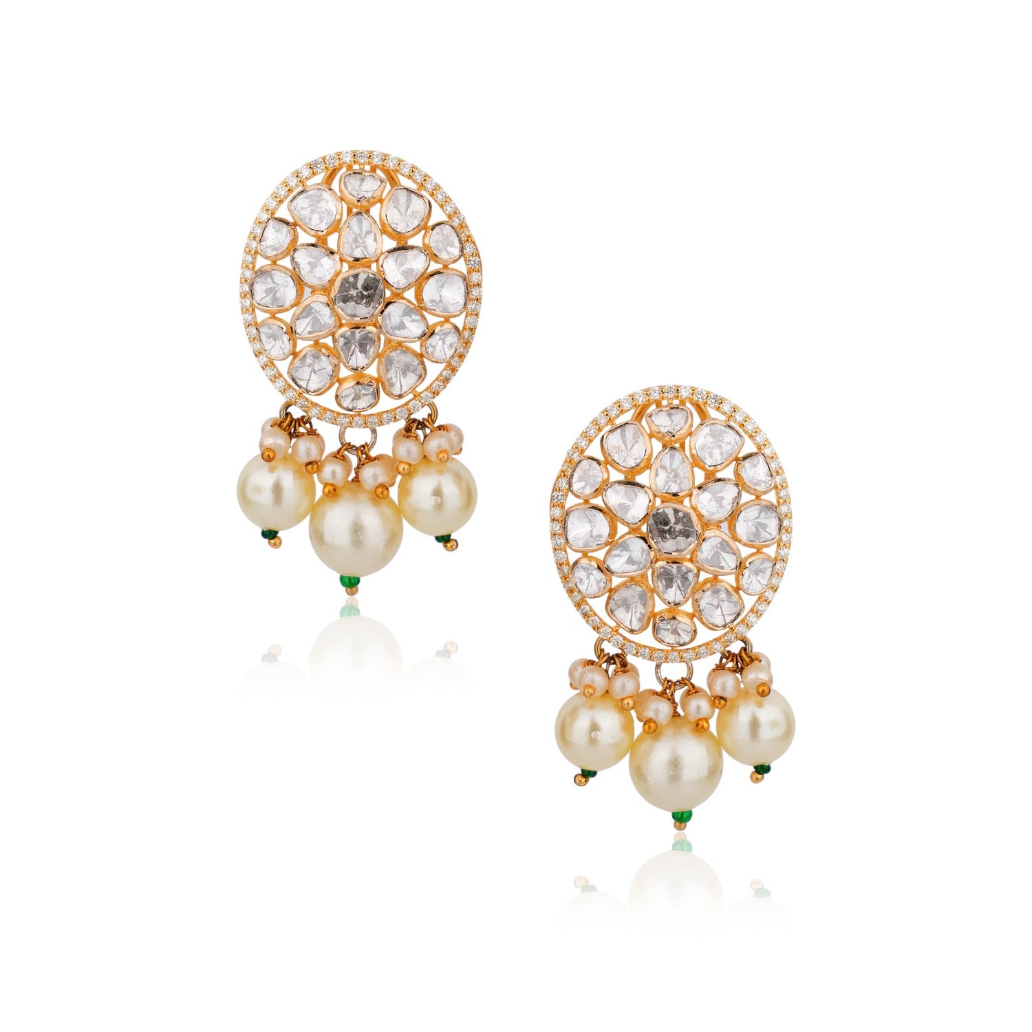 Gulnaar Oval Studs