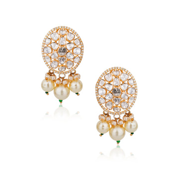 Gulnaar Oval Studs