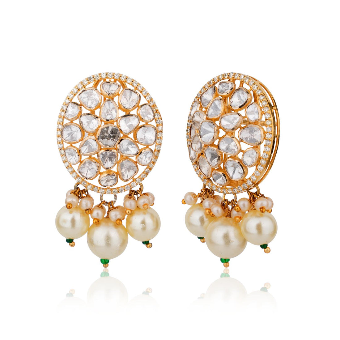 Gulnaar Oval Studs