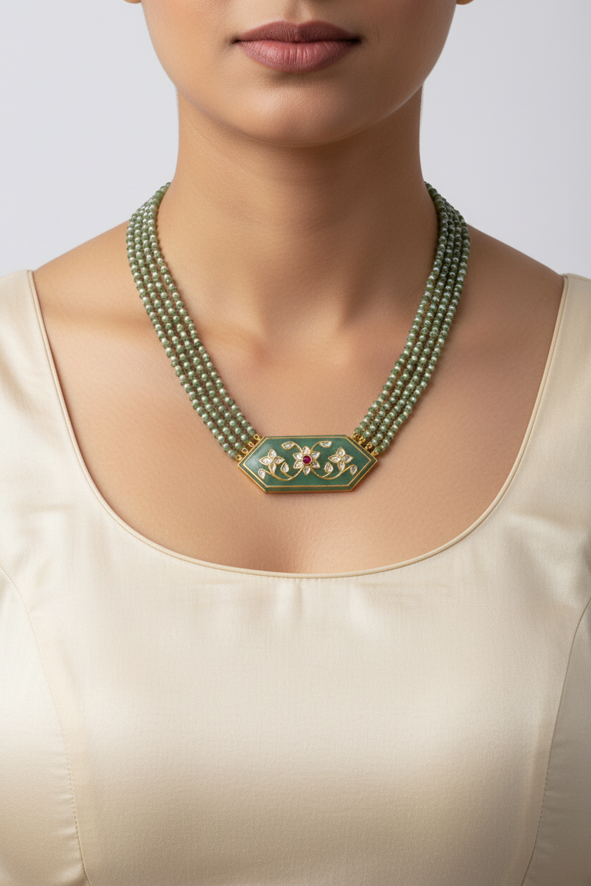 Jade Pendant Necklace